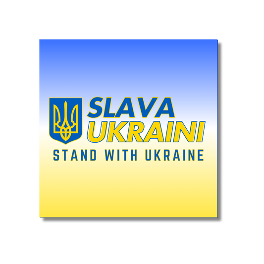 Stand With Ukraine Sticker