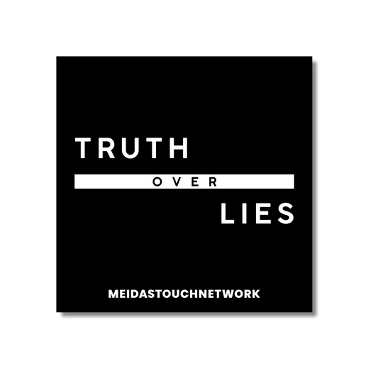 Truth Over Lies Sticker