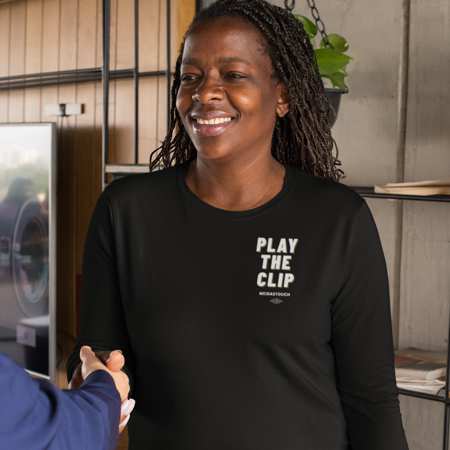 Play The Clip Long Sleeve Tee
