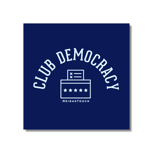 Club Democracy Sticker
