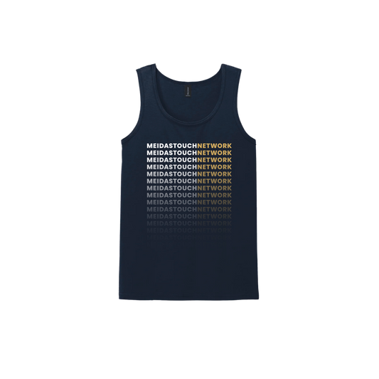 MeidasTouch Network Faded Logo Tank