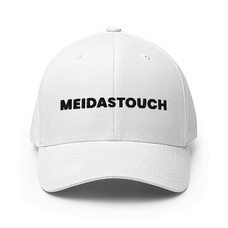 MeidasTouch White Logo Hat
