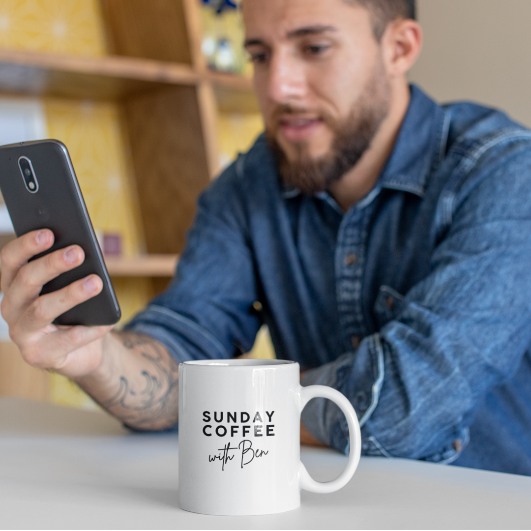 Sunday Coffee with Ben Mug