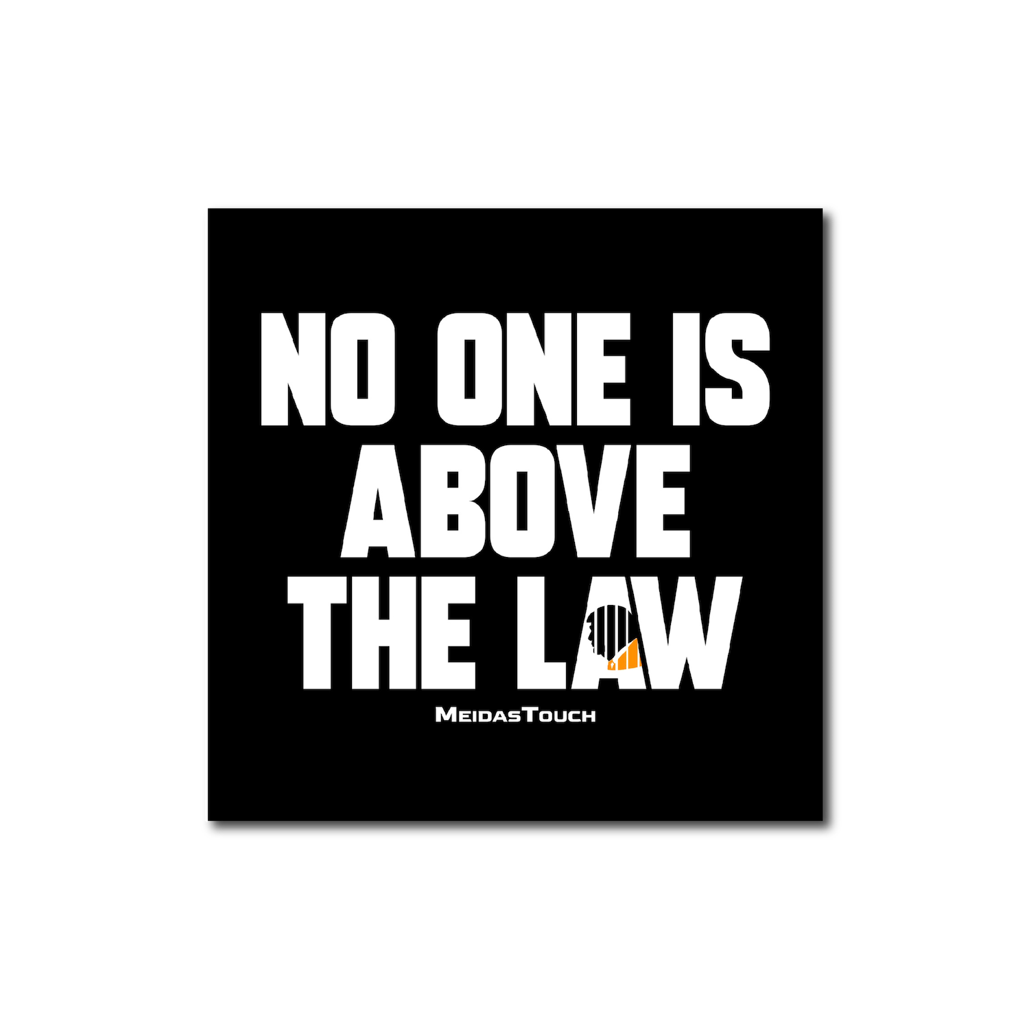 No One Is Above The Law No one is above the law