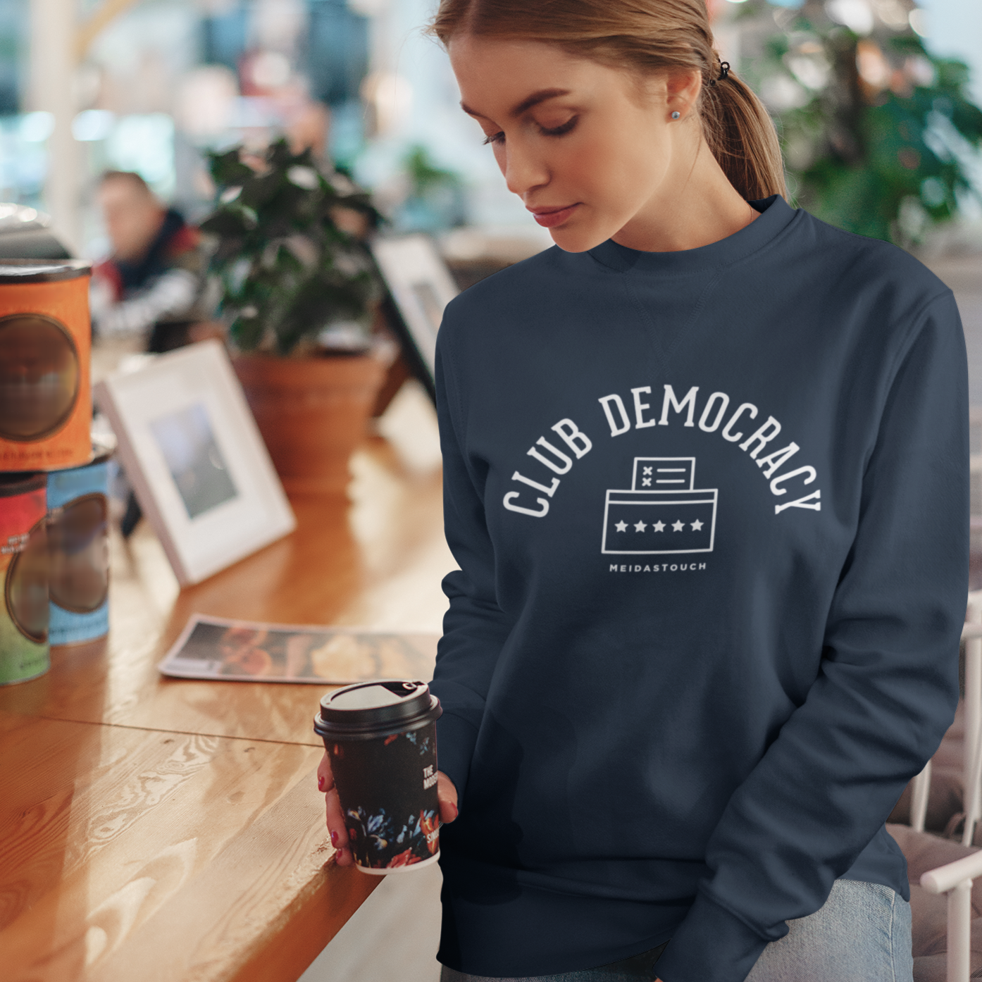 Club Democracy Crewneck Sweatshirt