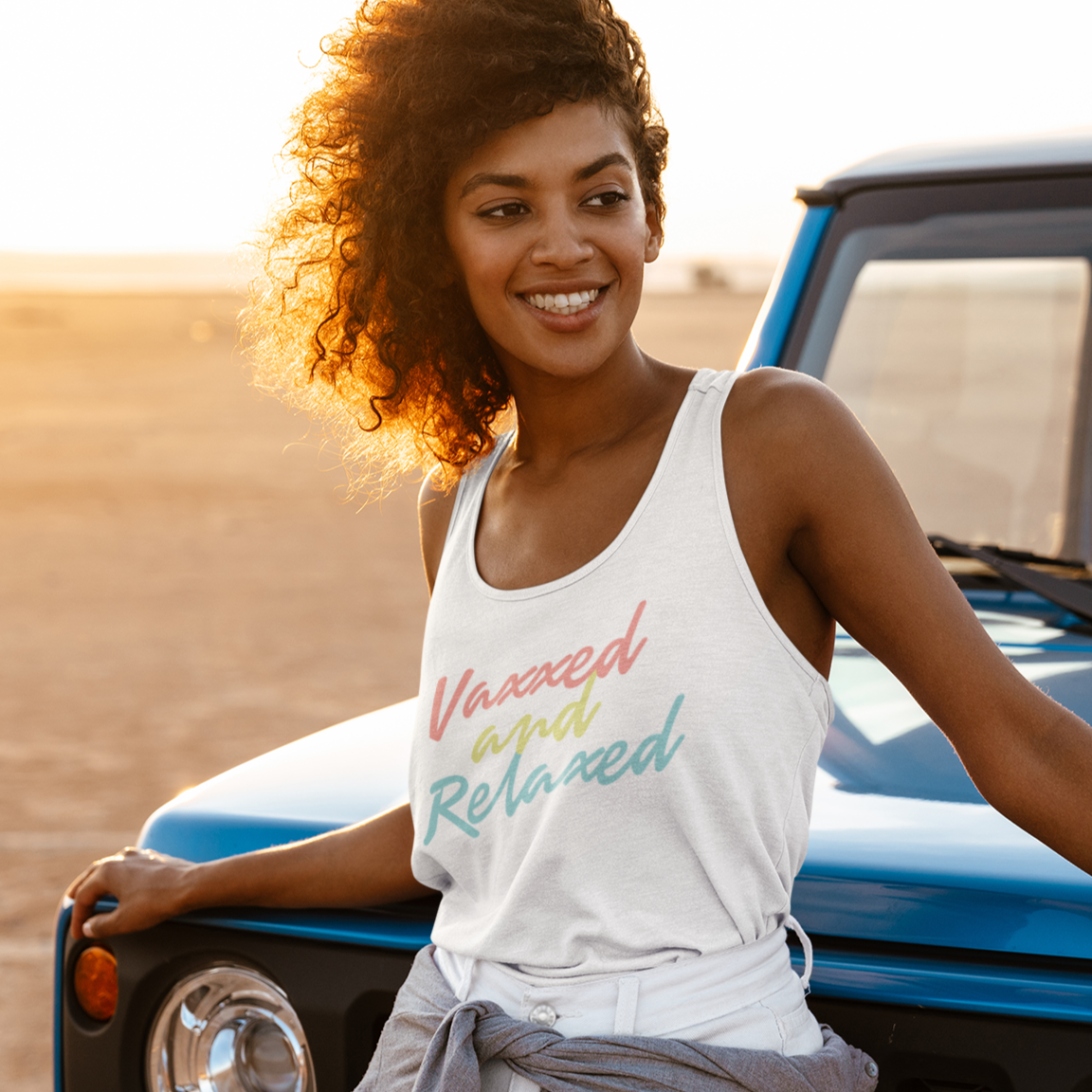 Vaxxed & Relaxed Tank