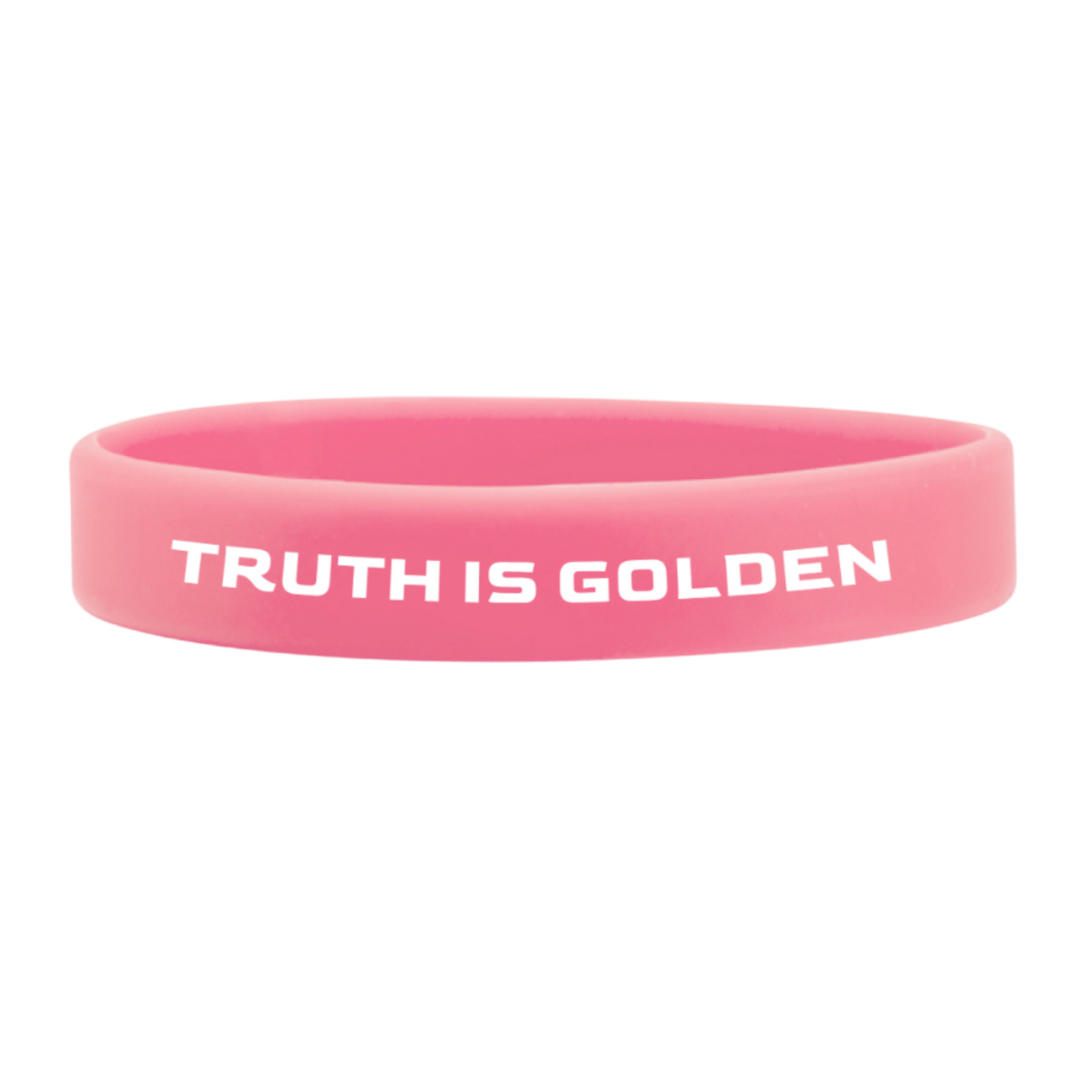 Truth is Golden Pink Wristband
