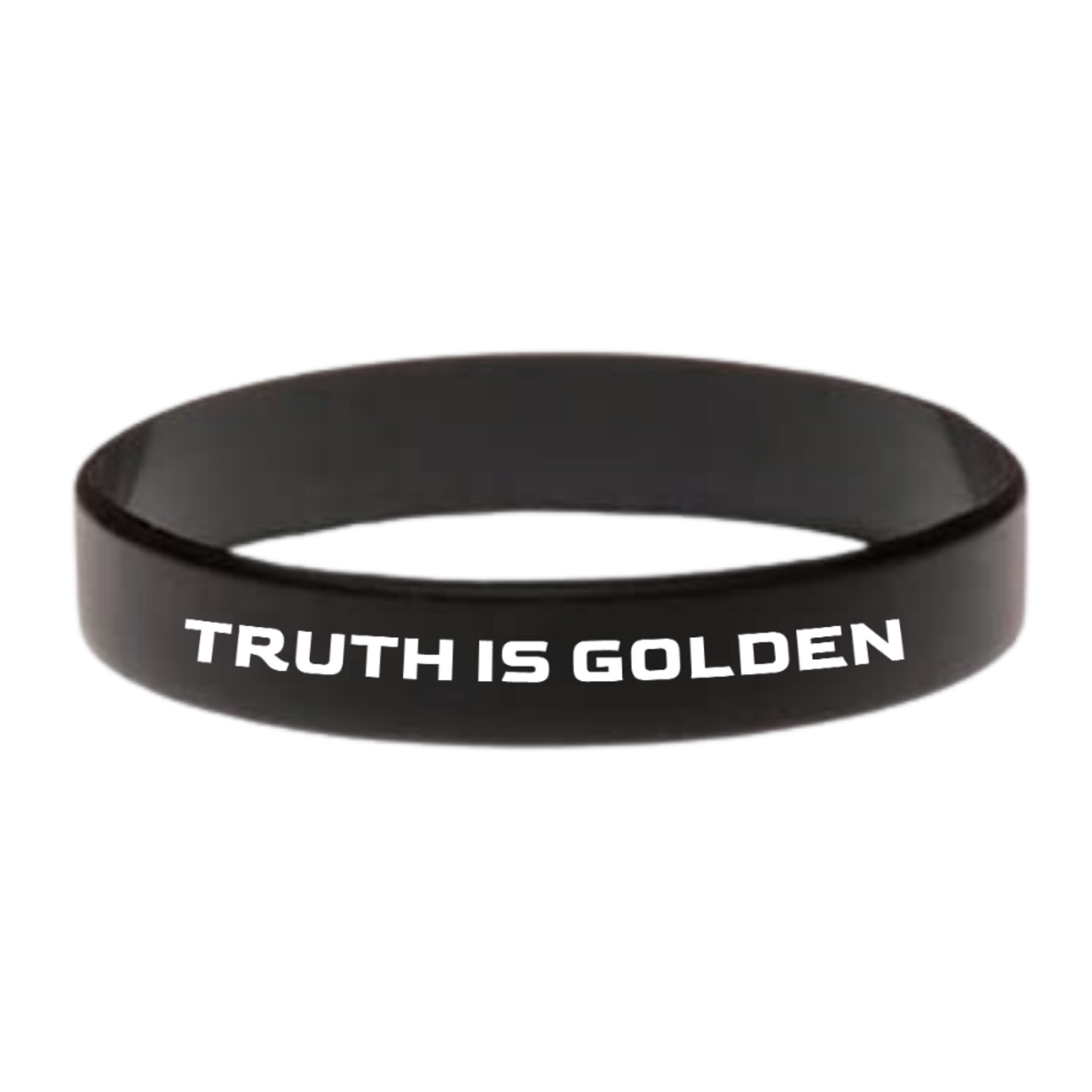 Truth is Golden Black Wristband
